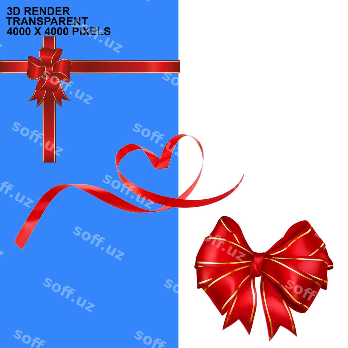 Qizil ikon qush qizil lenta yurak png | Iconred bowred ribbon heart png 1