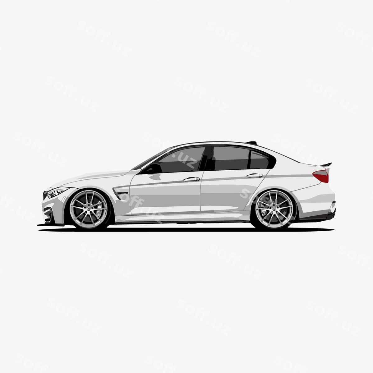 Illustratsiya mashina | Illustration car 1