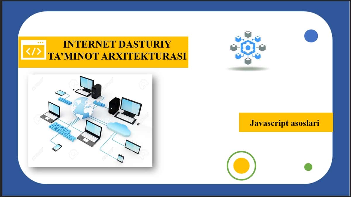 Javascript asoslari 1