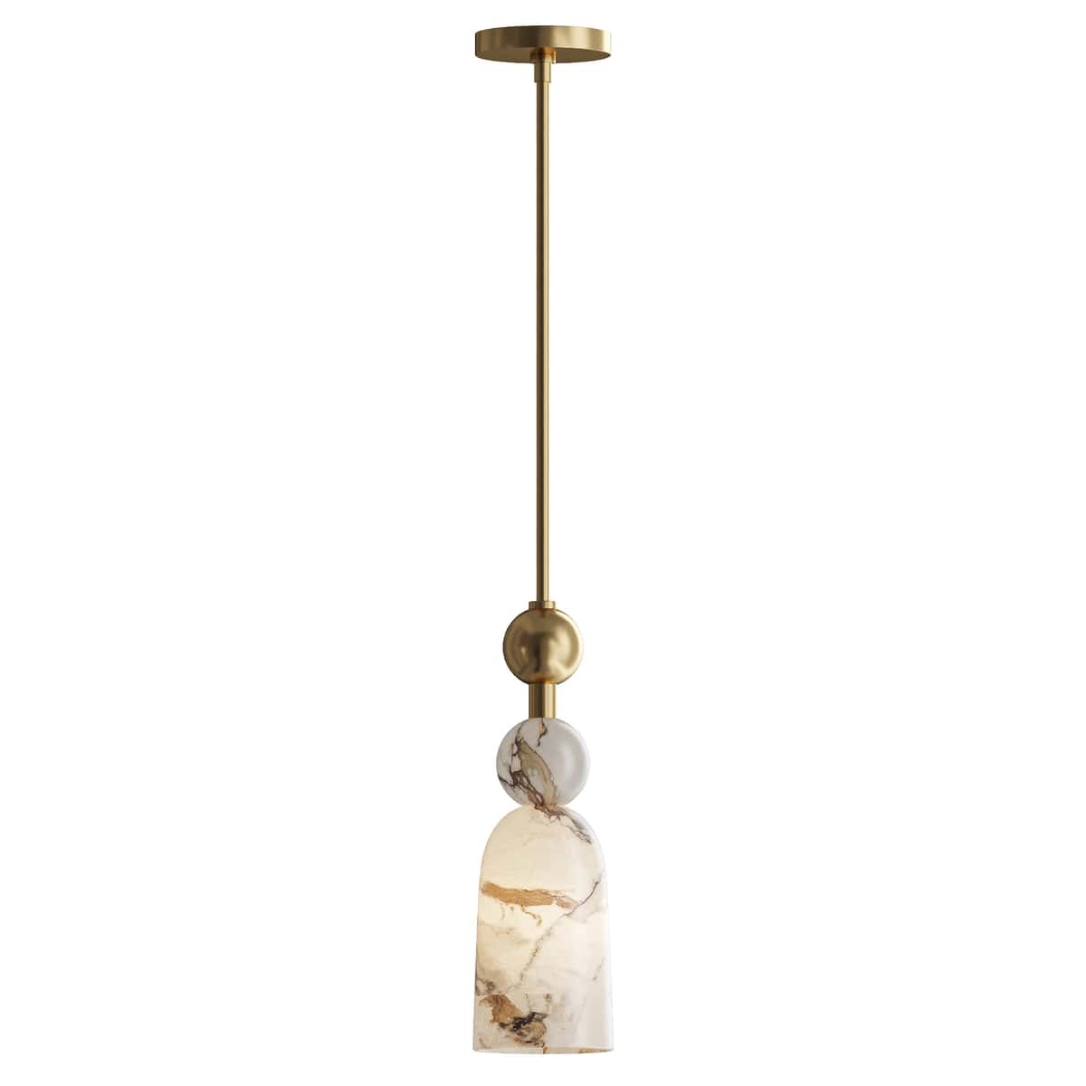 Flume Alabaster Pendant Lamp 2