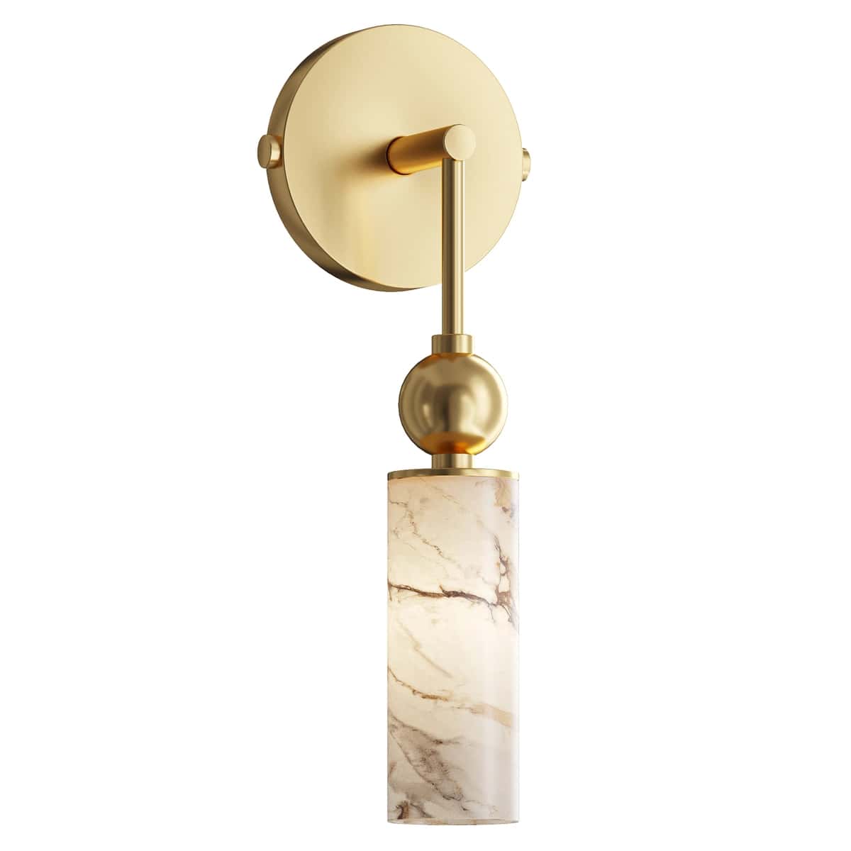 Harlin Alabaster Wall Lamp 1 heads 1