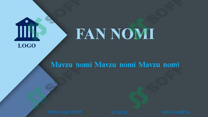 POWER POINT UCHUN DIZAYN - TA'LIM 1