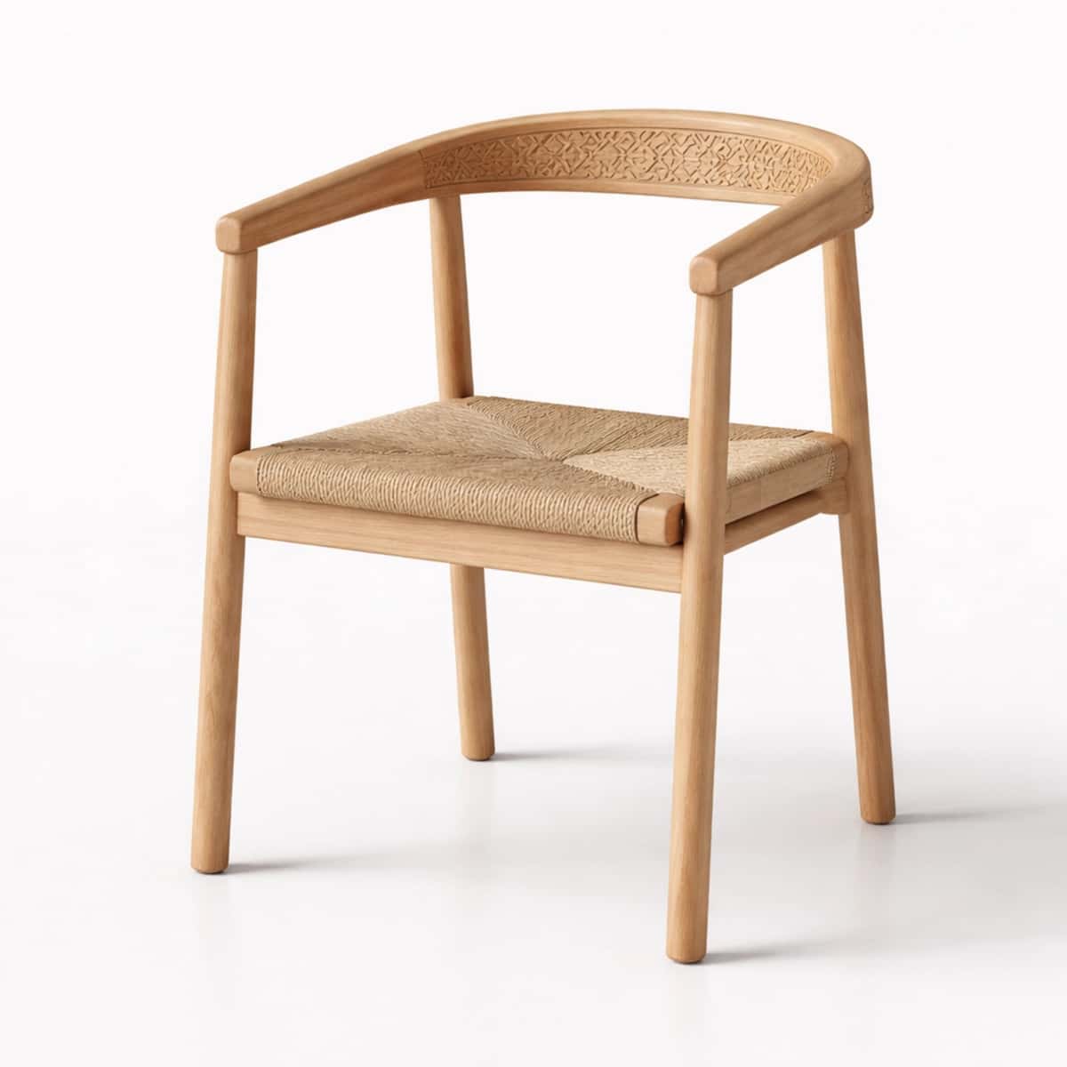 Modern minimalist wooden chair 1