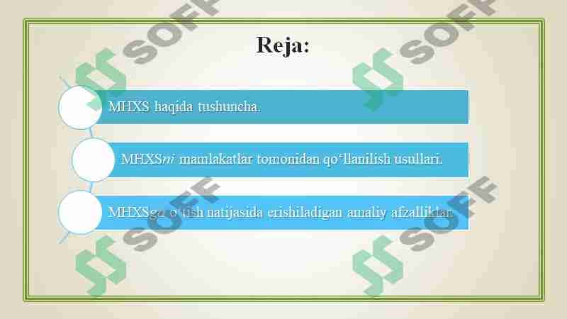 MHXS - moliyaviy hisobotning xalqaro standartlari 2