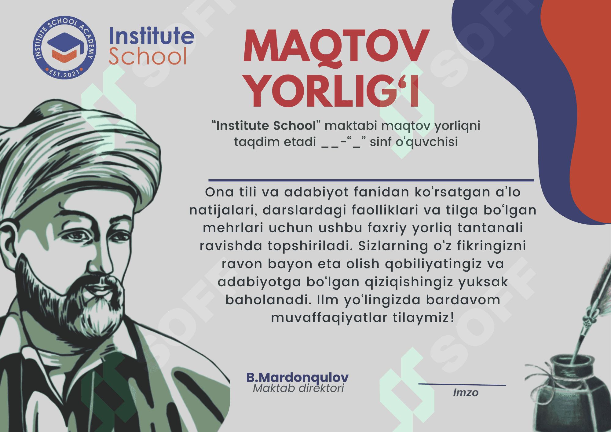 Faxriy yorliq Ona tili va adabiyot 1