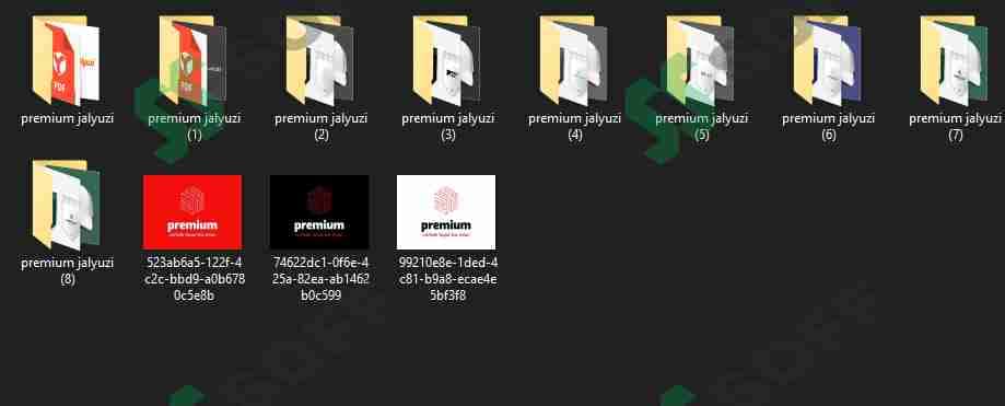 Premium jalyuzi brendi uchun logotip 1