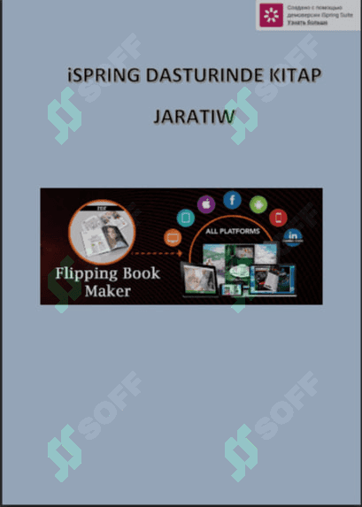 iSPRING DASTURINDE KITAP JARATIW 1