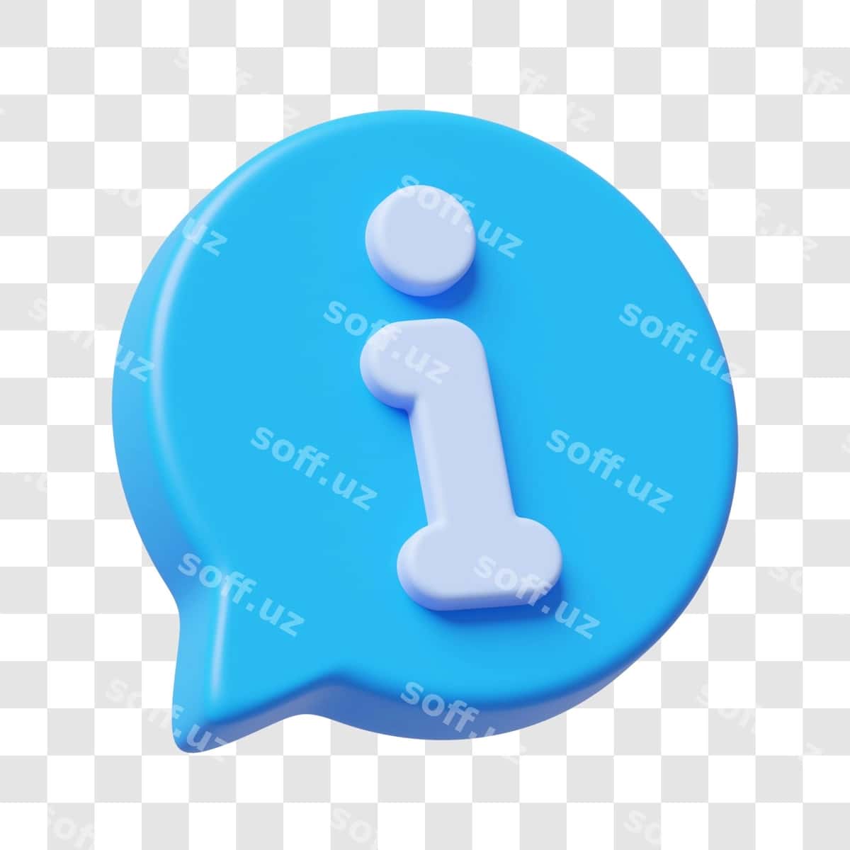 Ma'lumot ikon 3D | Information icon 3d 1