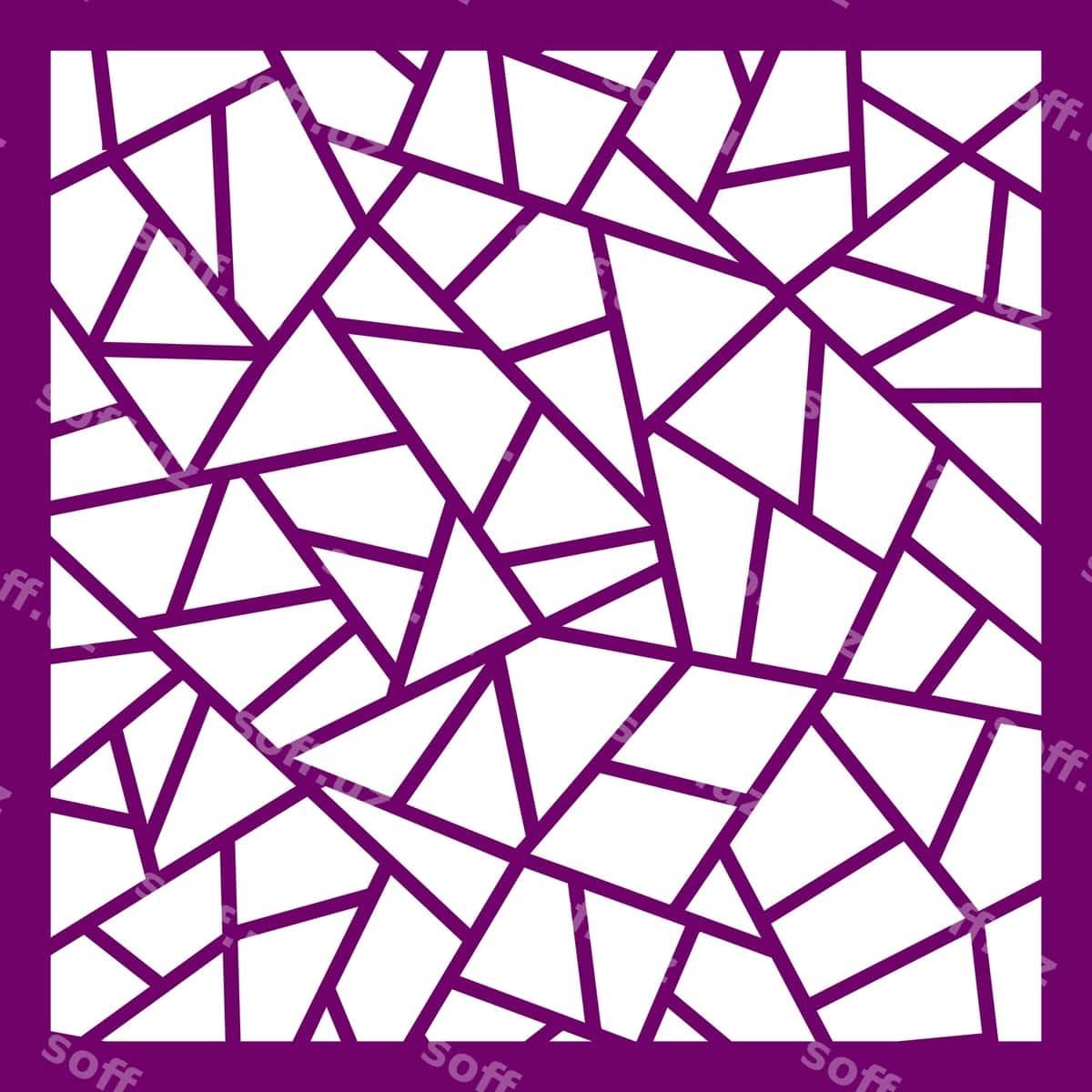 Ichki jali dizayn kvadrat shablonlari | Interior jali design square templates 1
