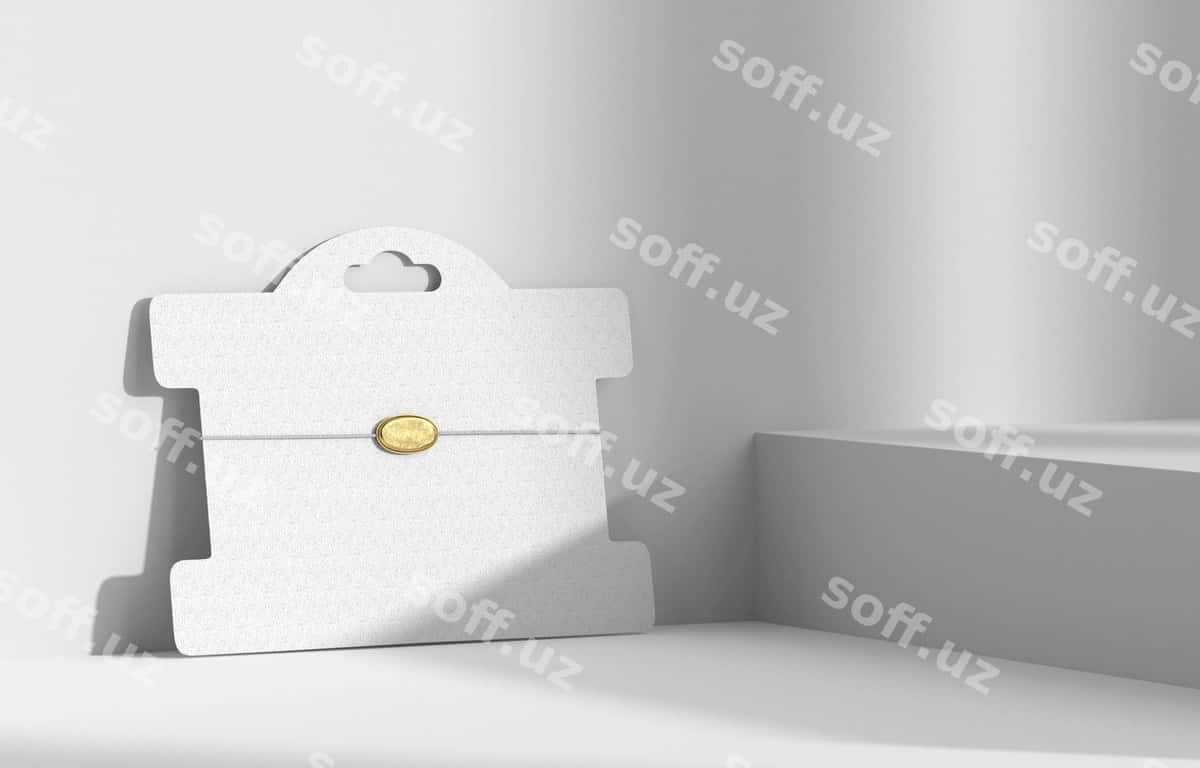 Zirvak kartasi oltin bilezik bilan | Jewelry card with golden bracelet 1