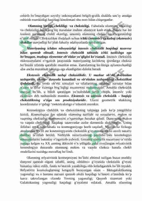 Ontologiya, gnoseologiya va ong falsafasi 8