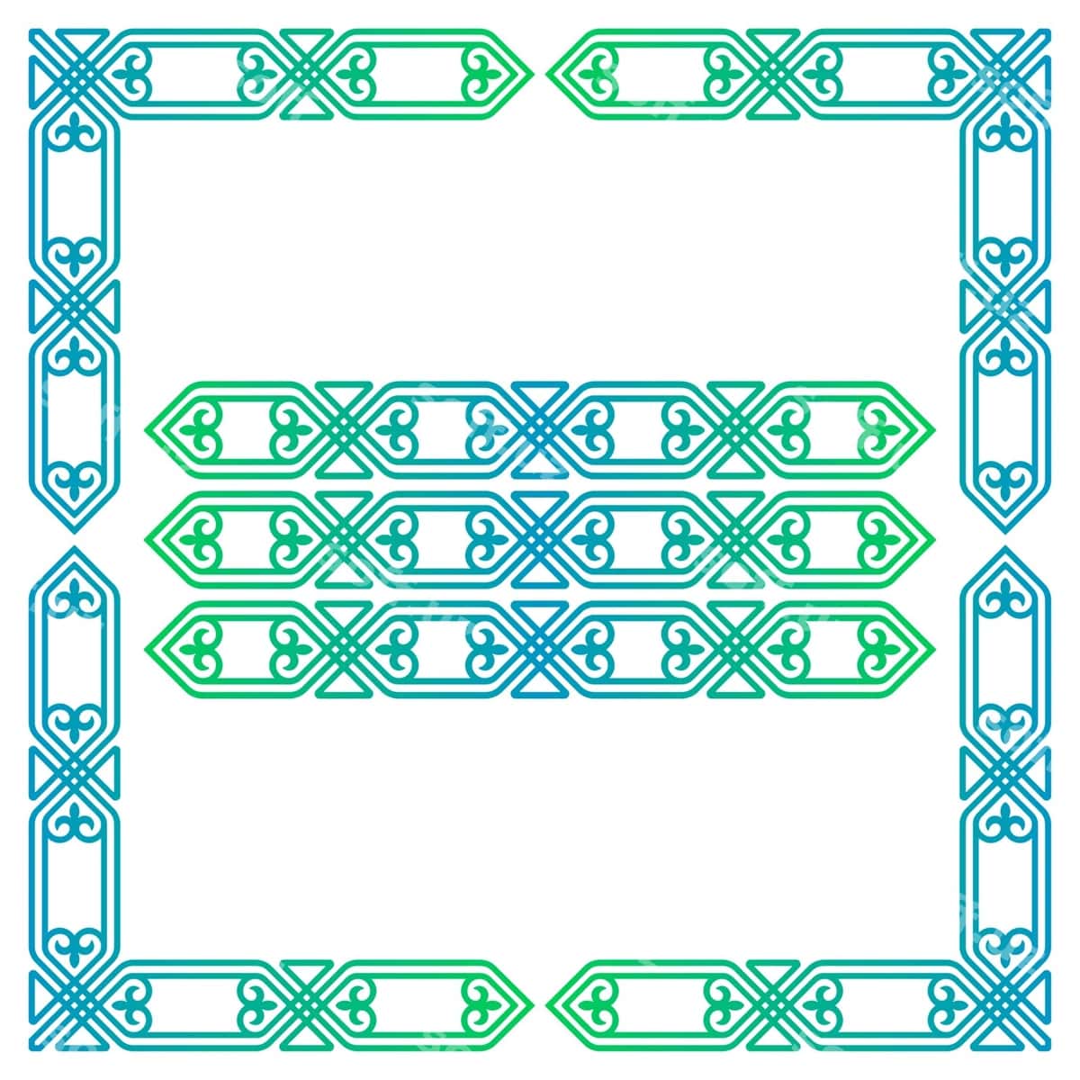 Qozogʻ naqshi | Kazakh ornament 1