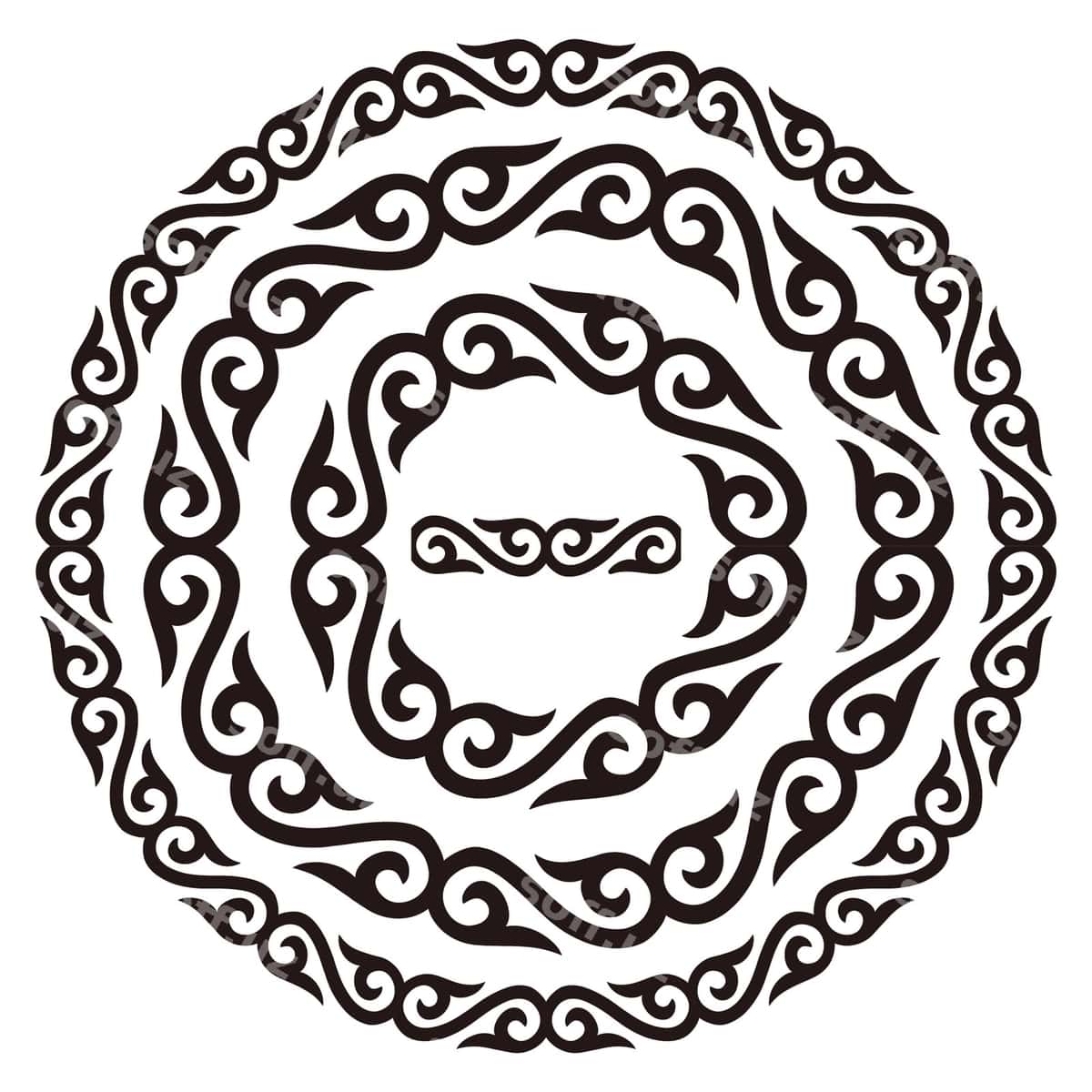 Qozog' bezemlar | Kazakh ornaments 1
