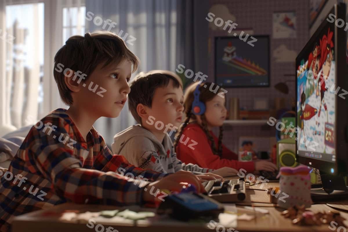 Bolalar raqamli ko'nikmalar o'rganmoqda | Kids learning digital skills 1