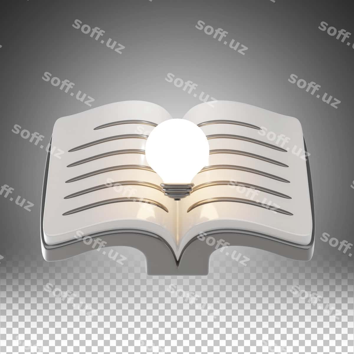 Bilim 3D ikon ilustratsiyasi | Knowledge 3d icon illustration 1