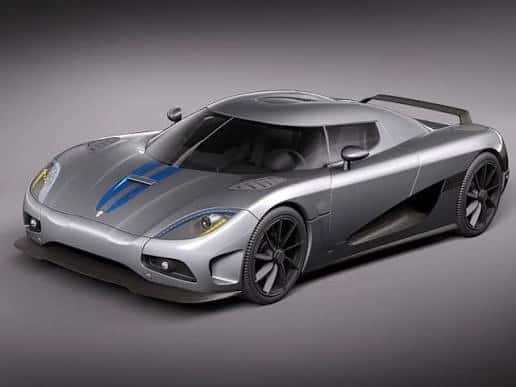 Koenigsegg Agera 2011 3D model 1