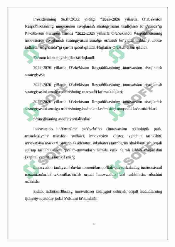 O’zbekistonning iqtisodiy salohiyati va undan samarali foydalanish muammolari 6