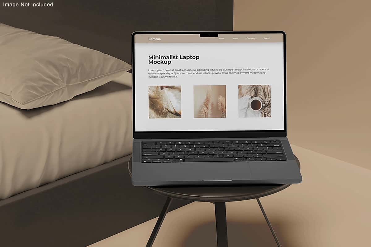 Noutbuk maketi | Laptop mockup 1