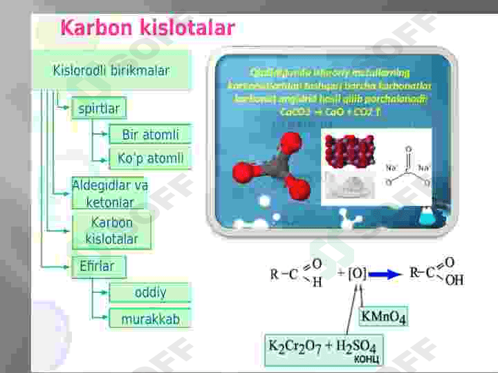 Karbon kislotalar va ularning kimyoviy xossalari 3