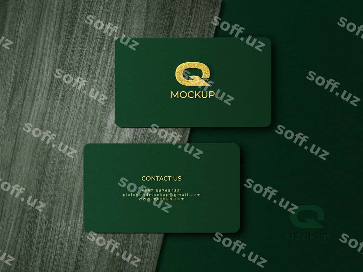 Logo namuna biznes karta | Logo mockup business card 1