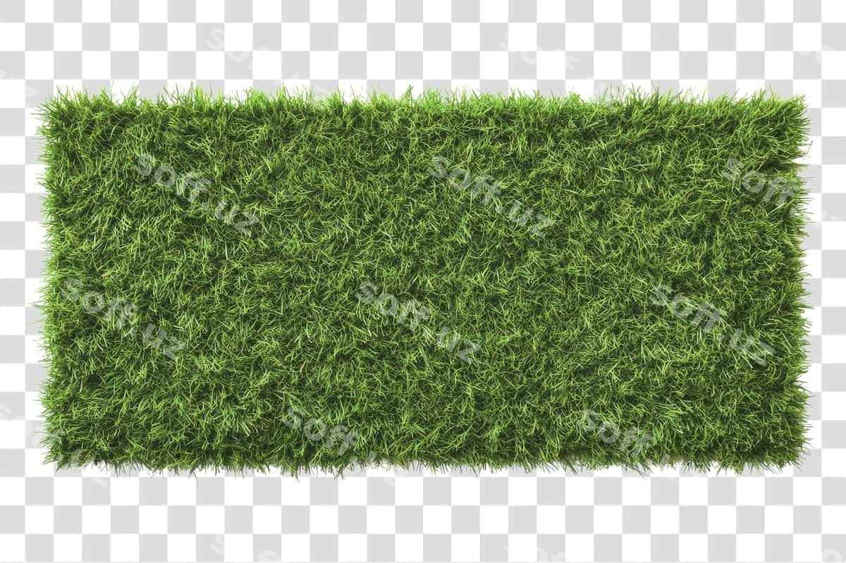 Boyoq yashil sun'iy o'tli gilot | Lush green artificial grass mat 1