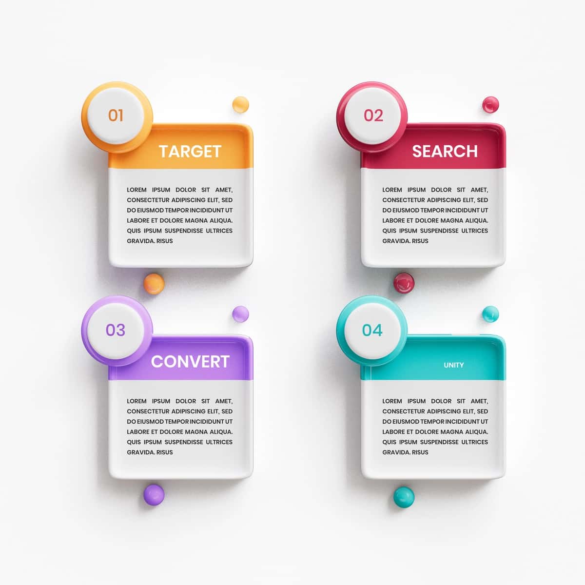 3D biznes infografika shablon | 3d business infographics template 1