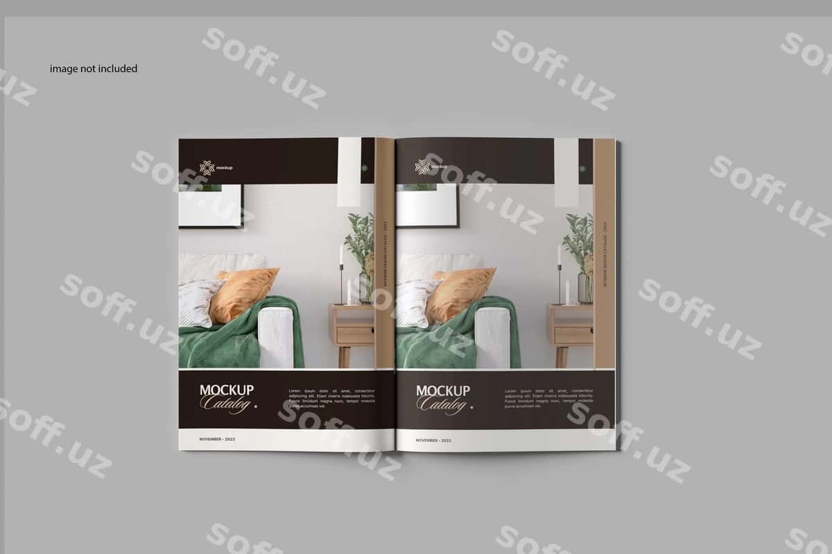 Magazin A4 namuna | Magazine a4 mockup 1