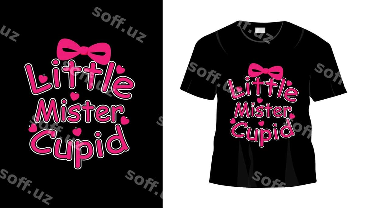Onamning kichkina sevgisi tasvirlangan futbolka | Mama s little love t shirt 1