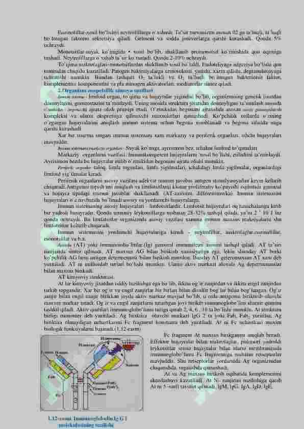 Immunitet turlari. Organizmning infeksiyaga qarshi ximoya mexanizmi 3