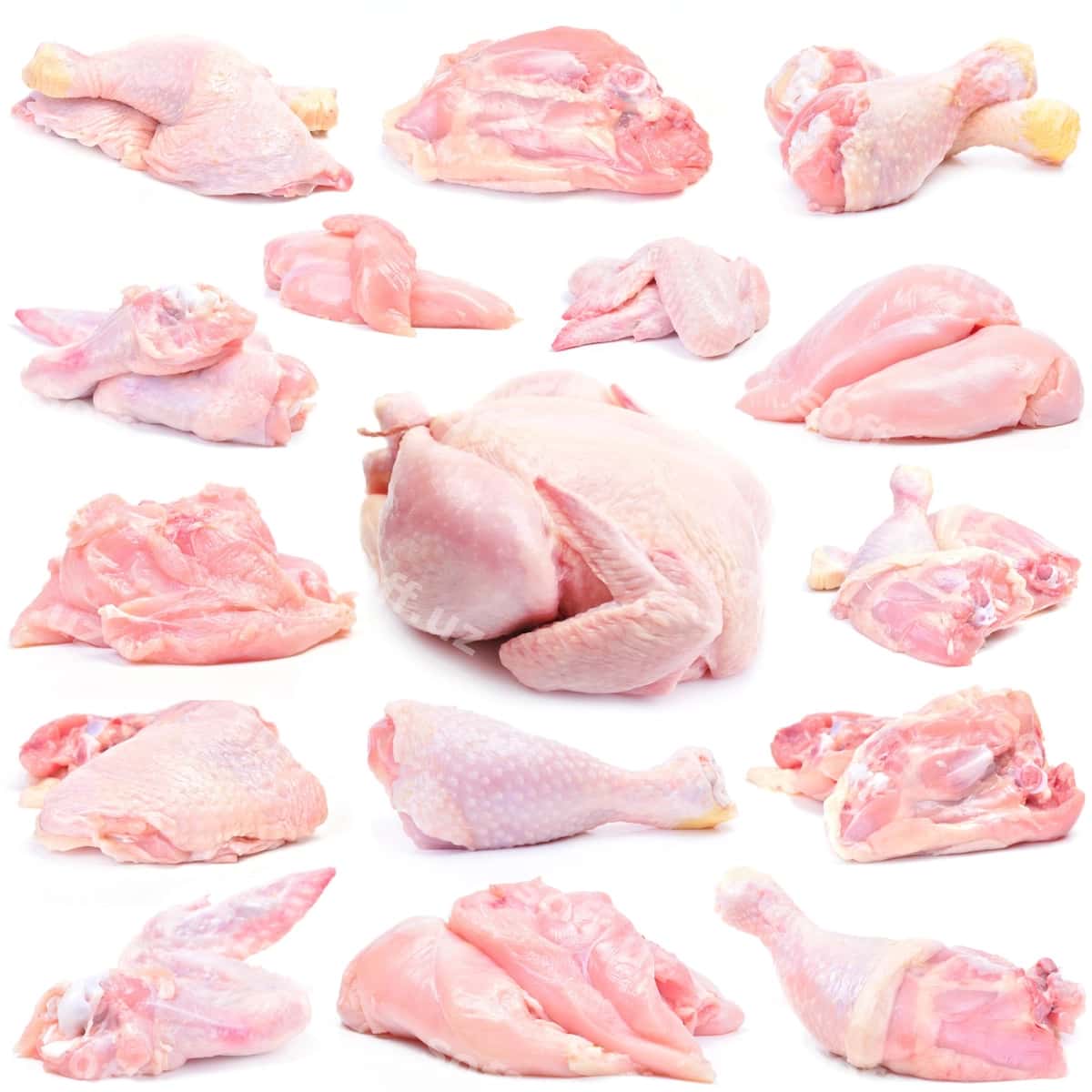 Tovuq go'shti oq fonda | Meat chicken white background 1