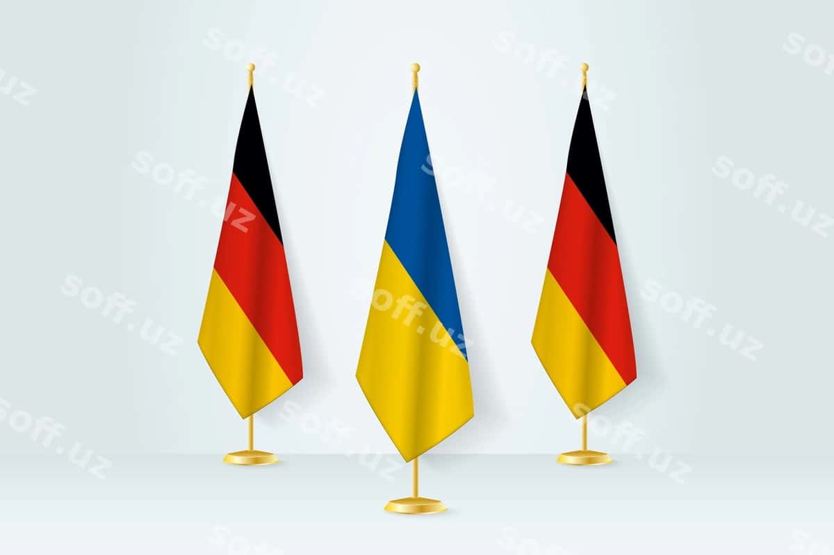 Uchrashuv kontseptsiyasi Ukraina va Germaniya | Meeting concept ukraine germany 1