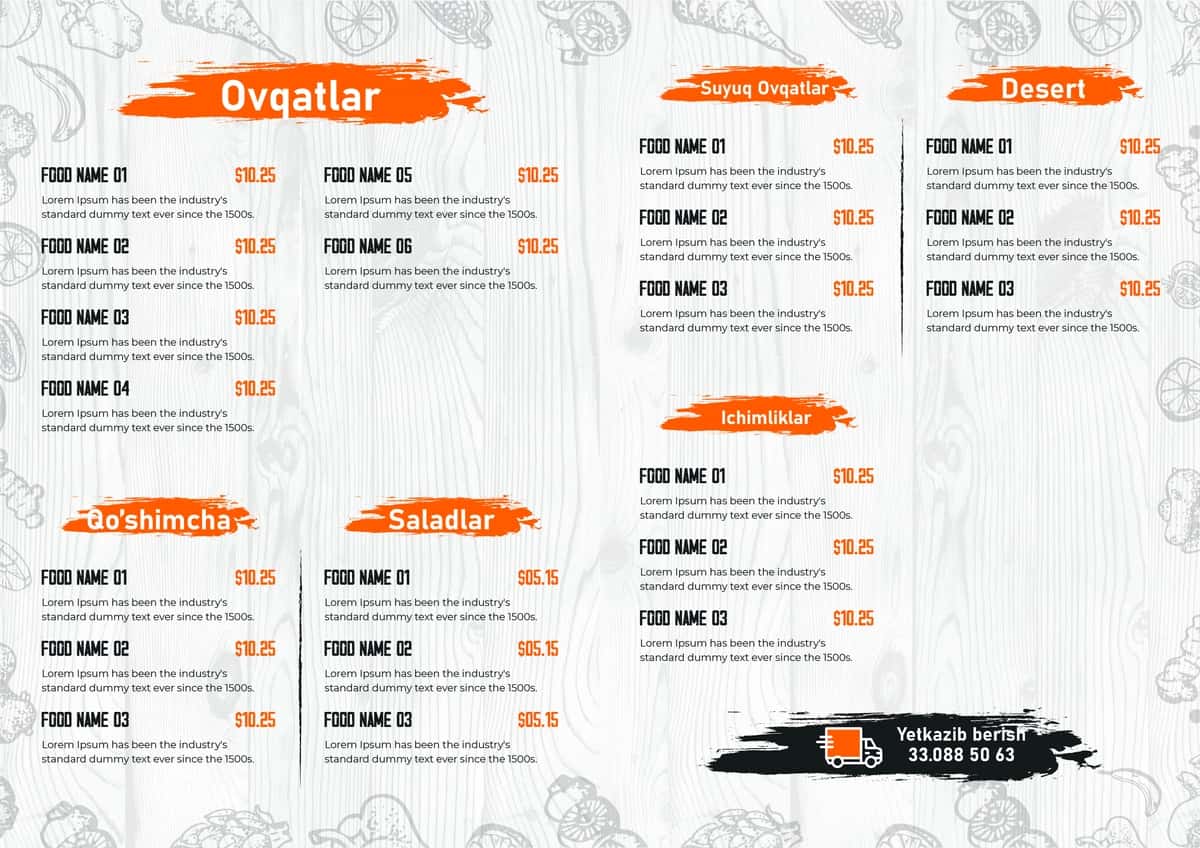 menu shablon 1