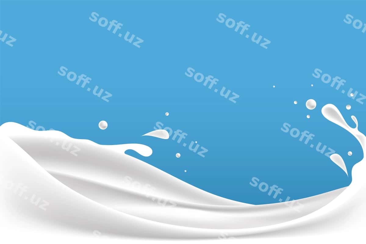 Sut dalg'alari dalg'alari sut fon elementlari | Milk waves waves milk background elements 1