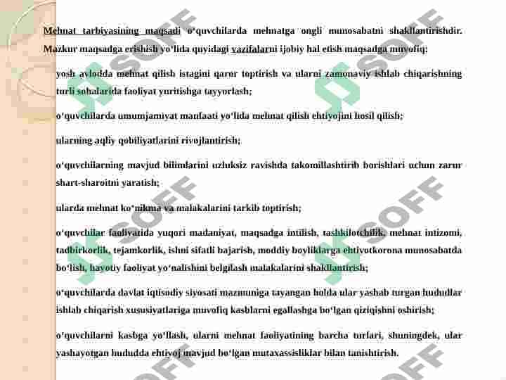 KOMIL INSONNI SHAKLLANTIRISHDA MEHNAT TARBIYASINING O’RNI 7