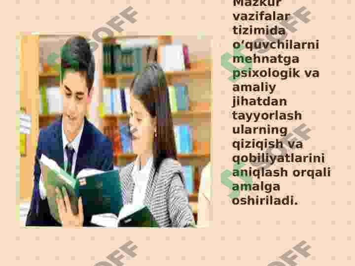 KOMIL INSONNI SHAKLLANTIRISHDA MEHNAT TARBIYASINING O’RNI 8