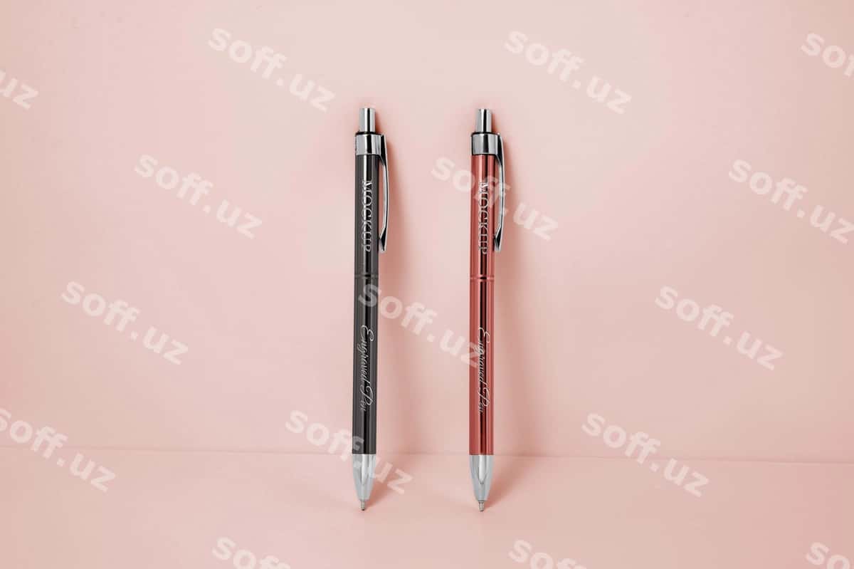 Namuna dizayli to'xtovchi qalam | Mock up design ball point pen 1