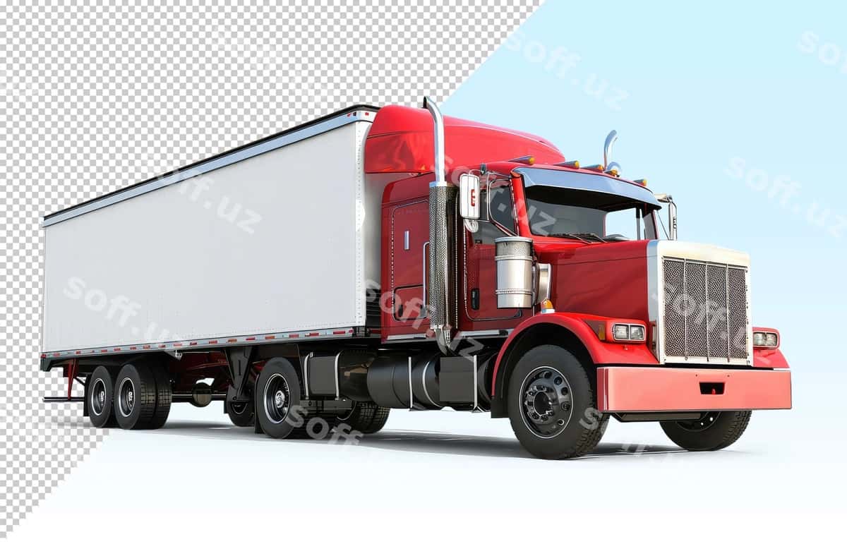 Model yuk avtomobili | Mockup truck 1