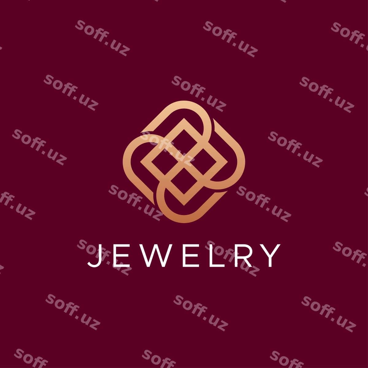 Zamonaviy elegyant sovg'a logotipi | Modern elegant jewelry logo 1