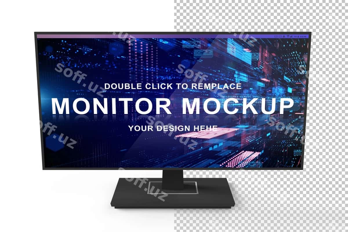 Monitor maketi | Monitor mockup 1
