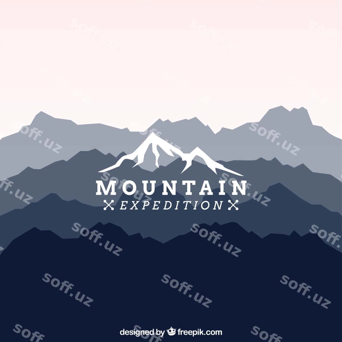 Todagi ekspeditsiya logotipi | Mountain expedition logo 1