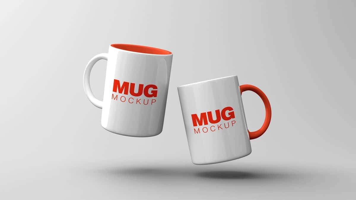 Seramika qahva kupa maketi | Ceramic coffee mug mockup 1