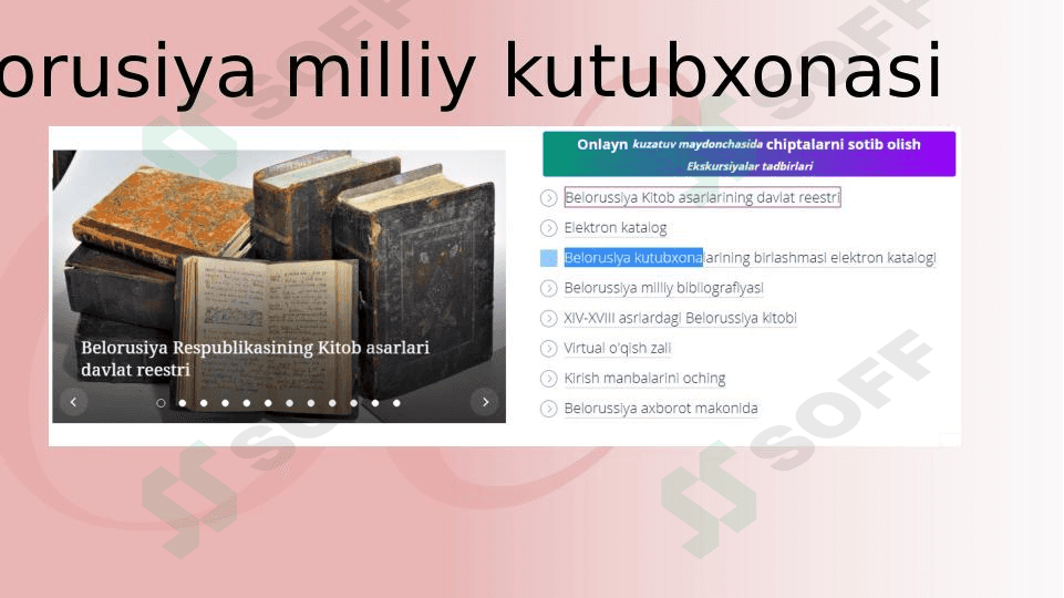 Belorusiya Milliy Kutubxonasi 1