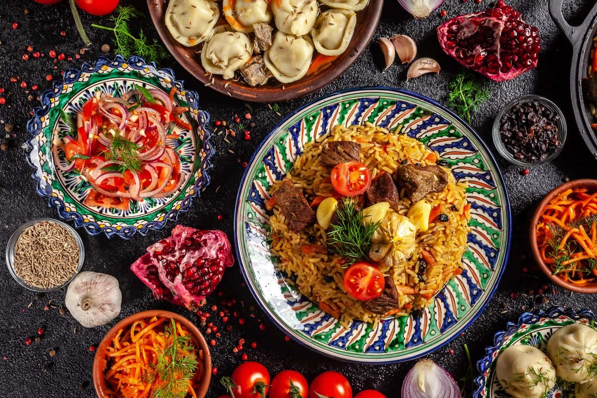 Go'shtli milliy o'zbek palovi | National uzbek pilaf with meat 1