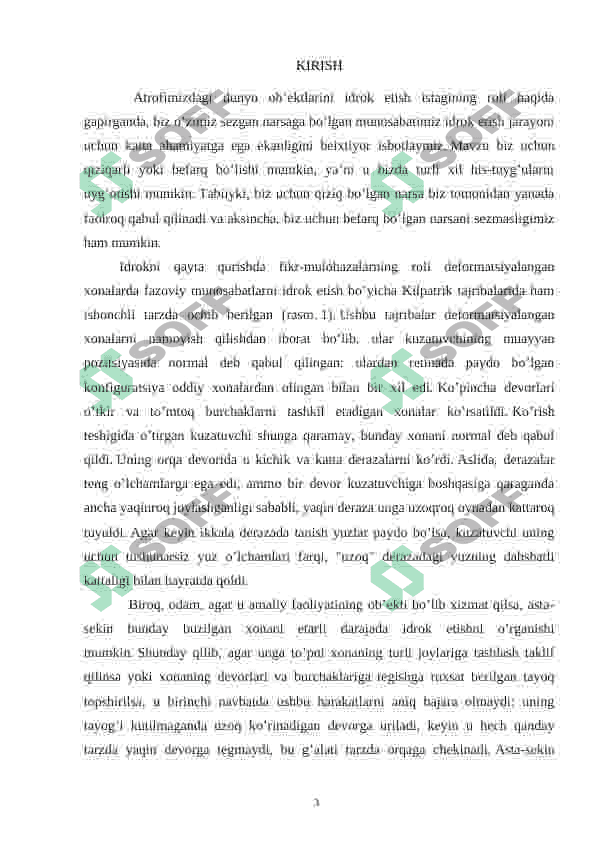 Idrokning individual xususiyatlari. 3