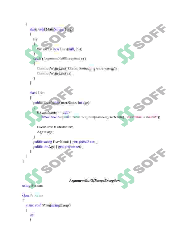 C#istisnolar 2