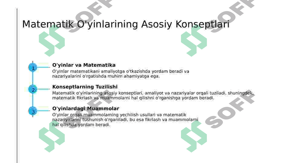 Matematik o'yinlar 8