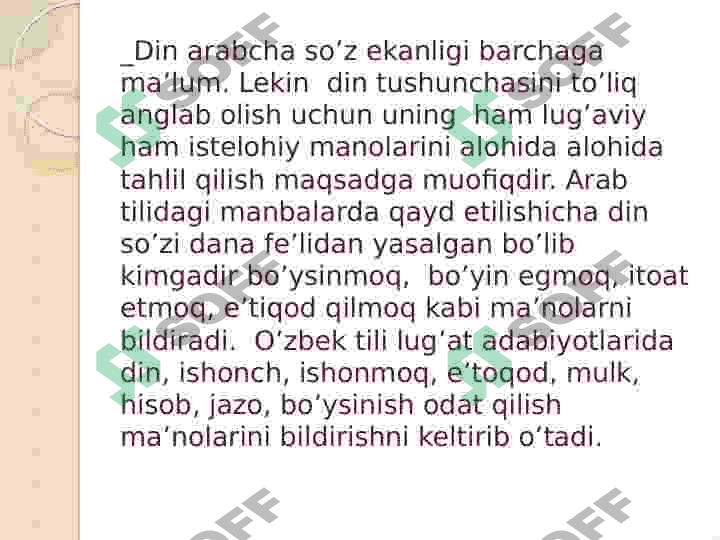 Din va ma’daniyat 2