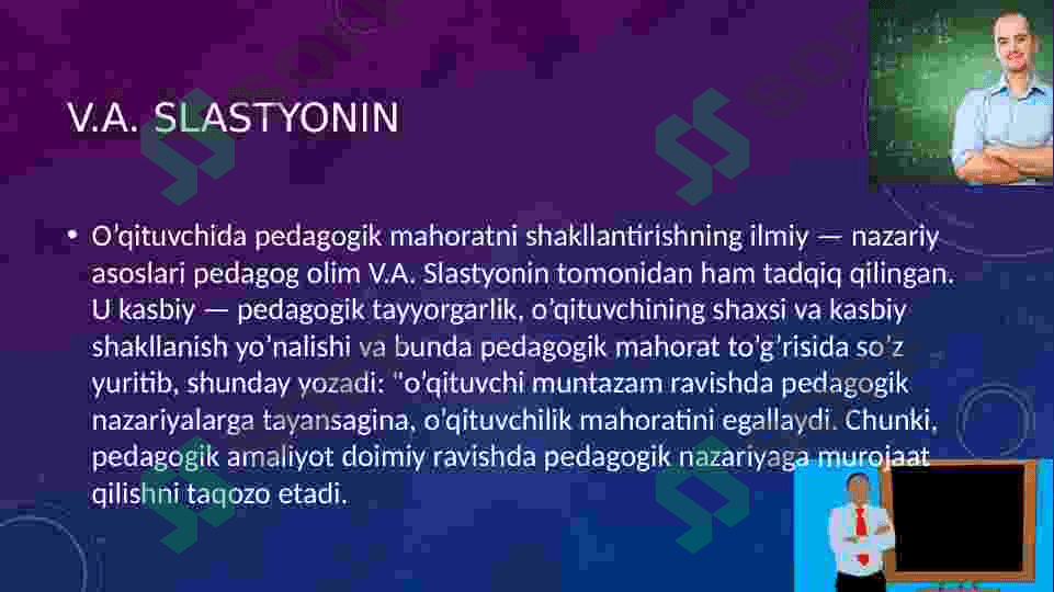 Pedagoglik faoliyatining ijtimoiy jamiyatda tutgan o’rni 7