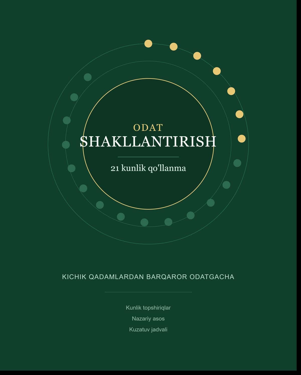 Odat shakllantirish 21 kunlik qollanma 1