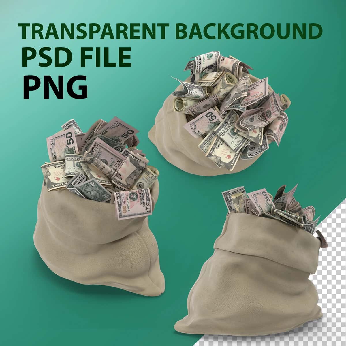 Ochiq pul sumkasi png | Open money bag png 1